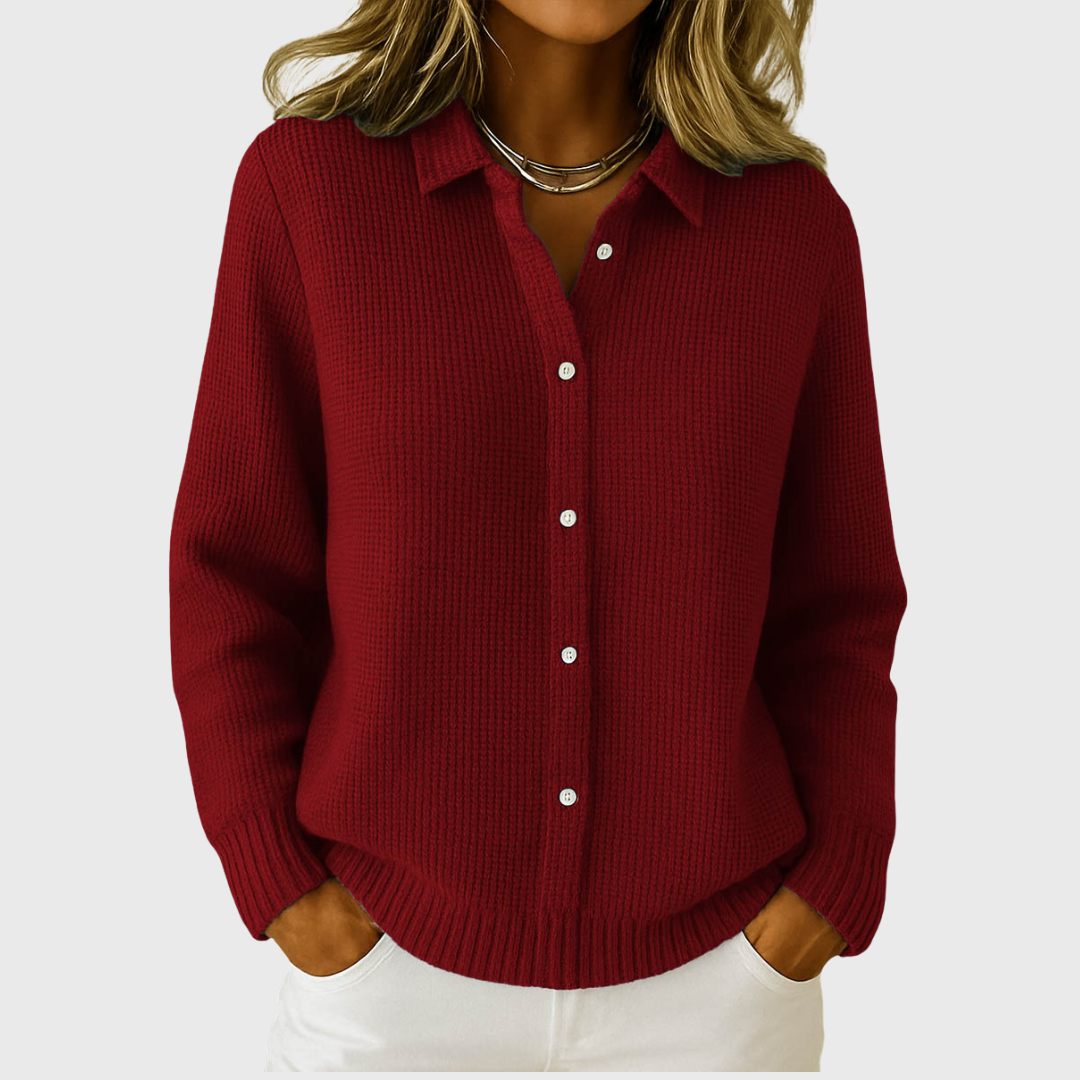 ELENA™ – Klassischer Cardigan aus weichem Strick