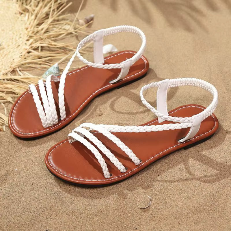FRANZISKA – Flecht-Sandalen