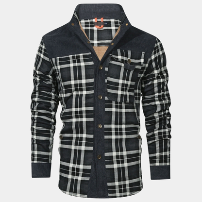 PAUL - Gefüttertes Flanelljacke