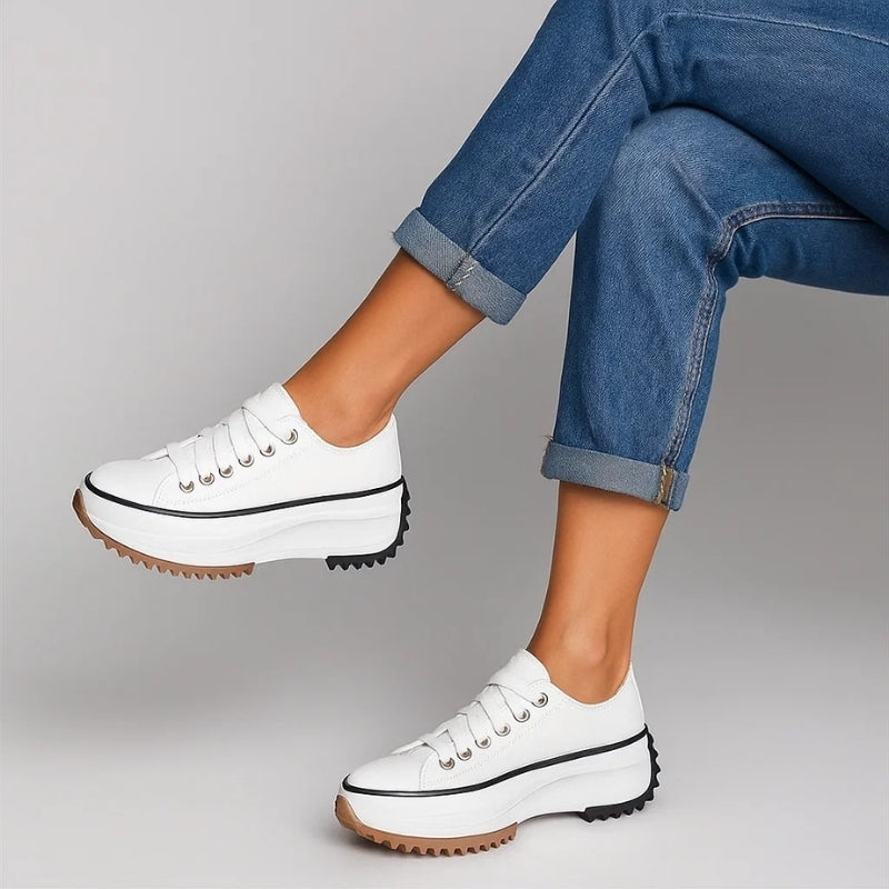 JULIA - Elegante Plateau-Schuhe