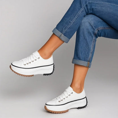 JULIA - Elegante Plateau-Schuhe