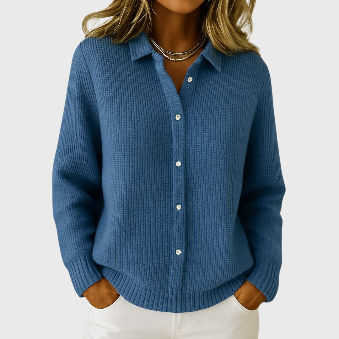 ELENA™ – Klassischer Cardigan aus weichem Strick