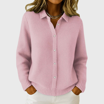 ELENA™ – Klassischer Cardigan aus weichem Strick