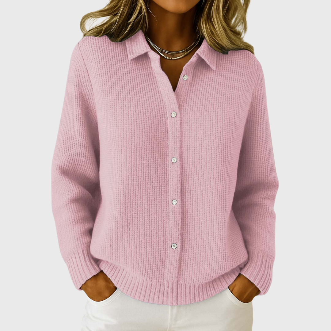 ELENA™ – Klassischer Cardigan aus weichem Strick