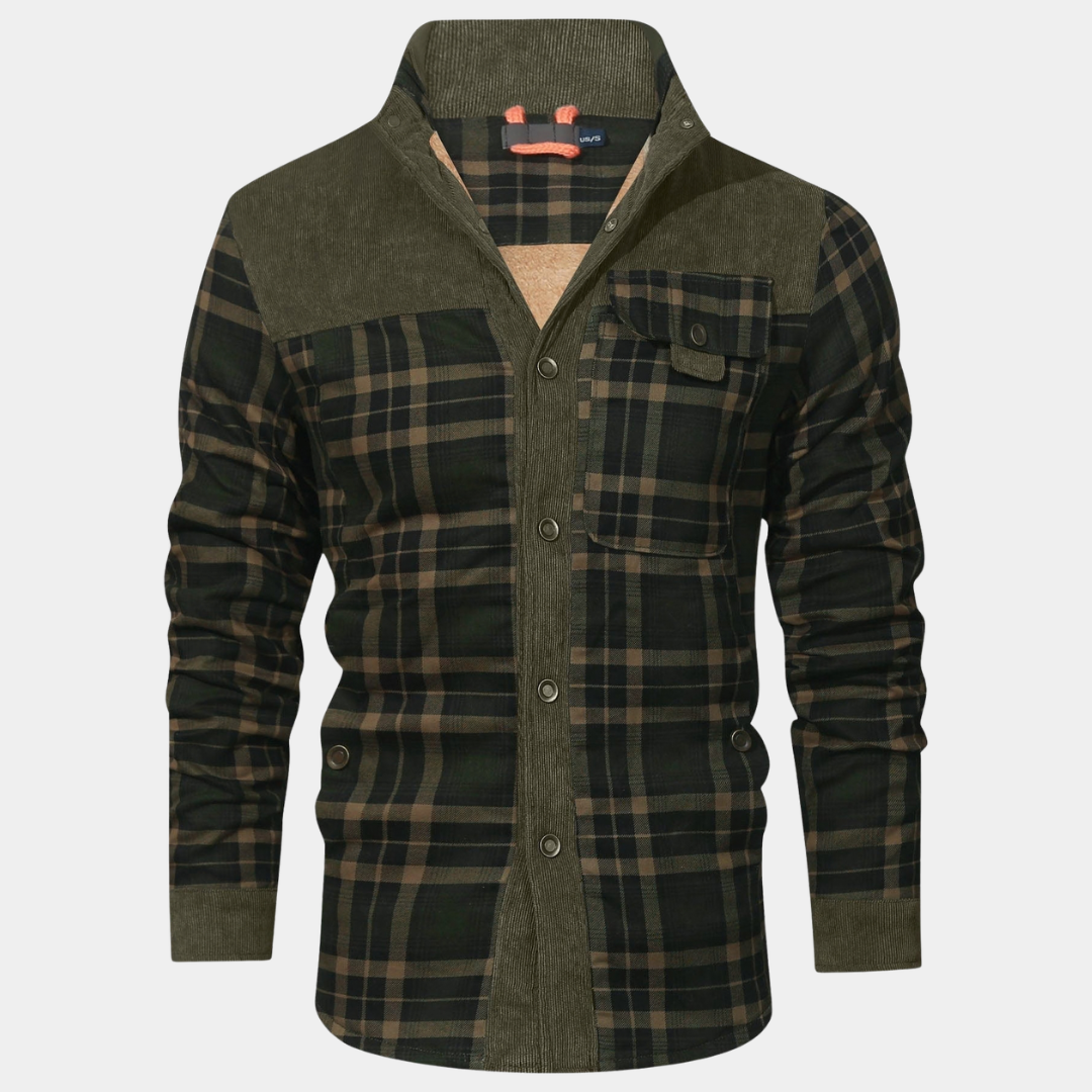 PAUL - Gefüttertes Flanelljacke