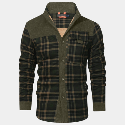 PAUL - Gefüttertes Flanelljacke
