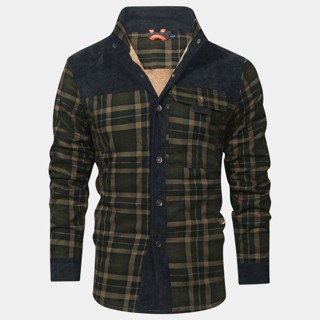 PAUL - Gefüttertes Flanelljacke