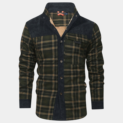 PAUL - Gefüttertes Flanelljacke
