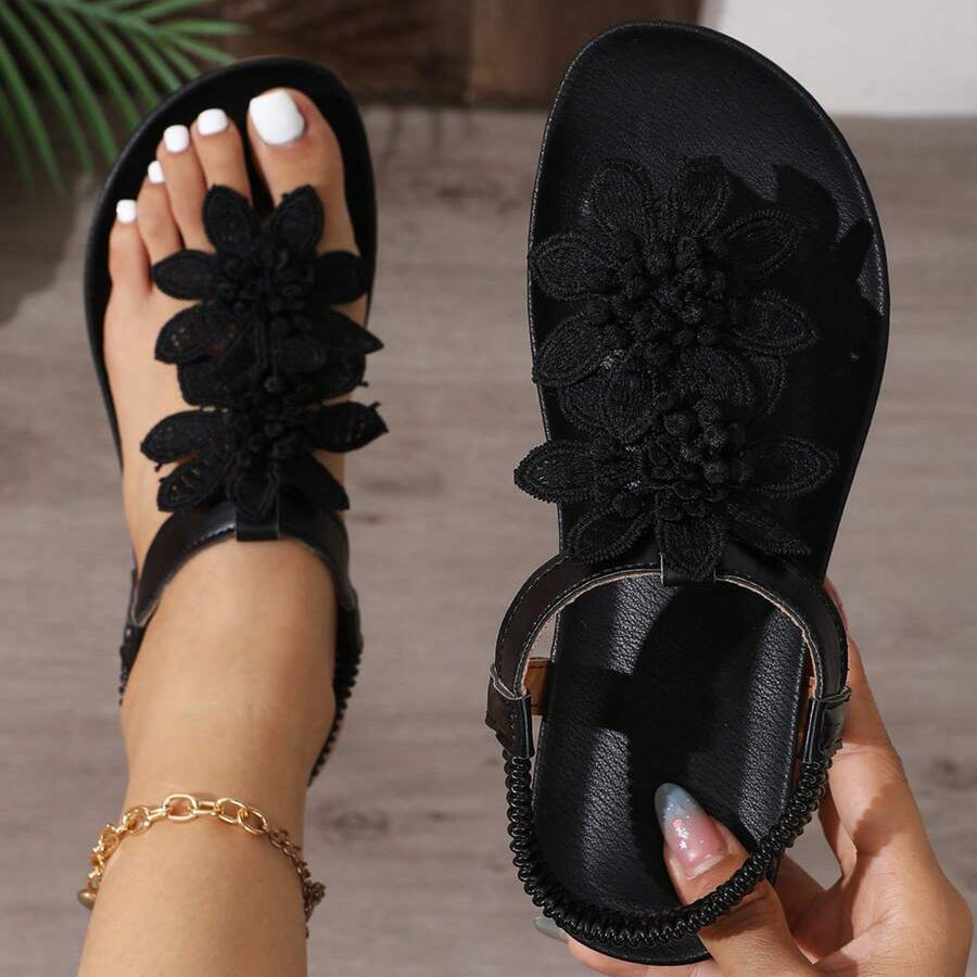 LUISE – Blüten-Sandalen
