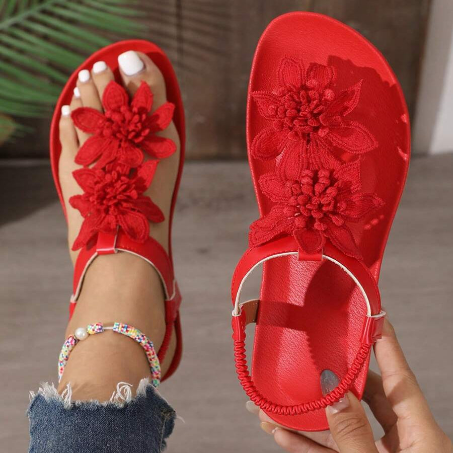 LUISE – Blüten-Sandalen