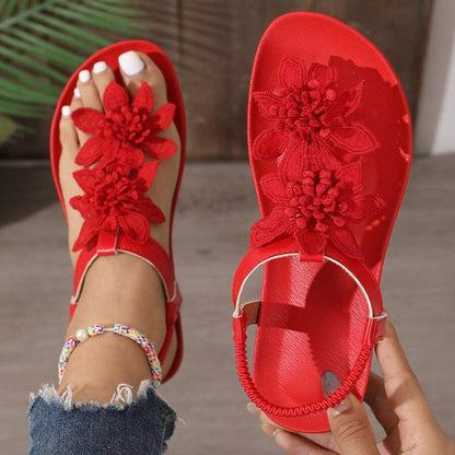 LUISE – Blüten-Sandalen