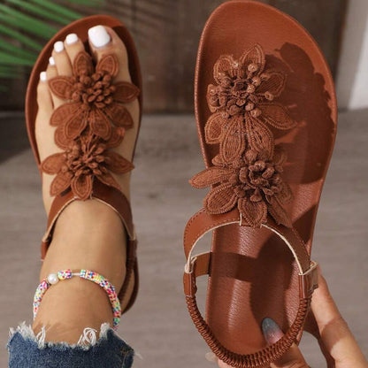 LUISE – Blüten-Sandalen