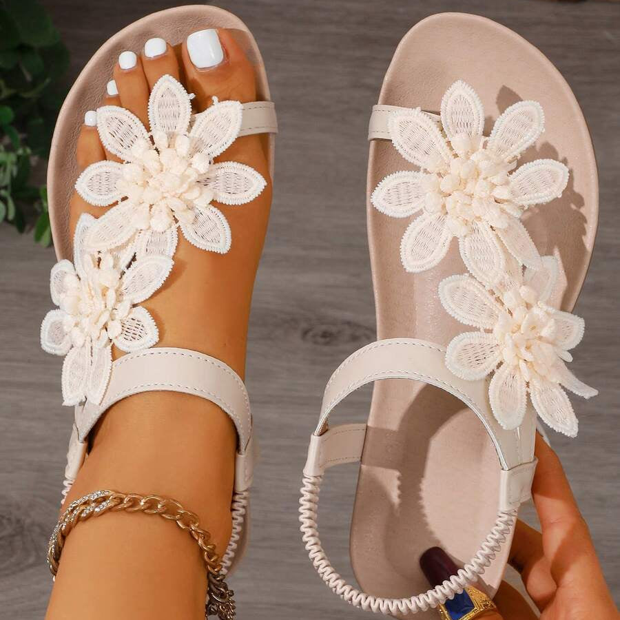 LUISE – Blüten-Sandalen