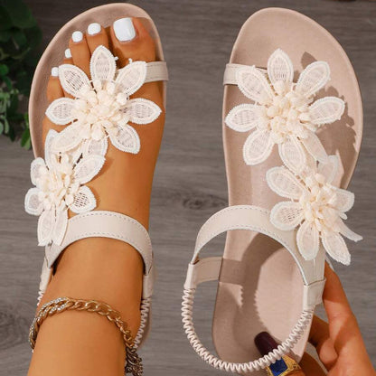 LUISE – Blüten-Sandalen
