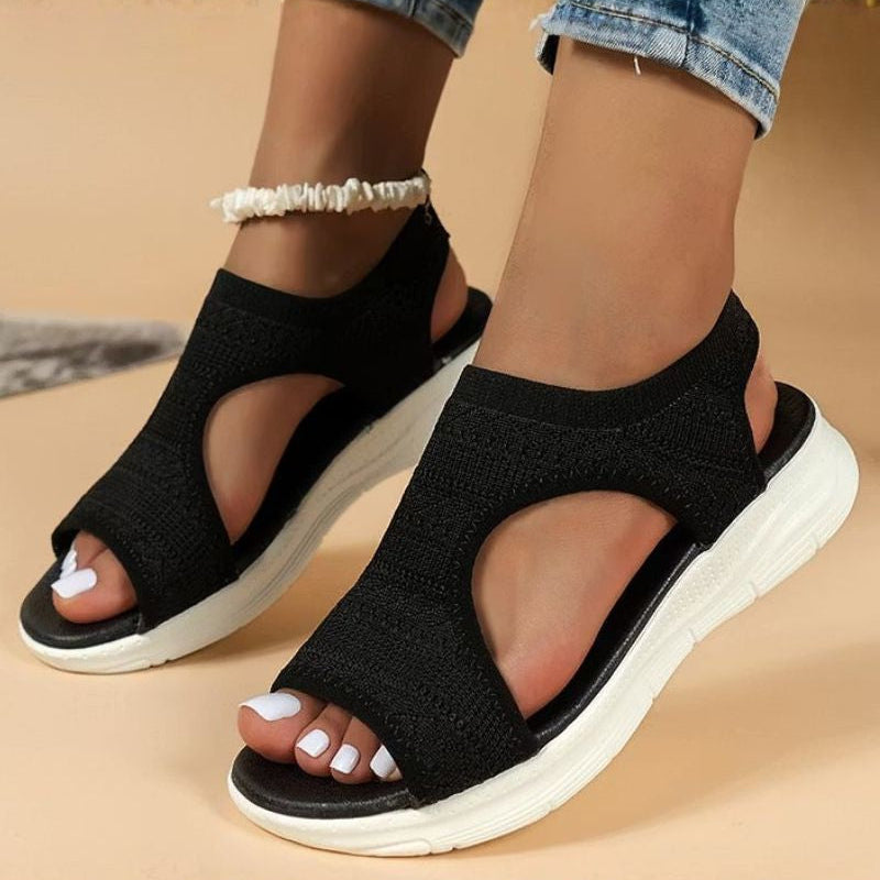 HANNE – Strick Komfortsandalen