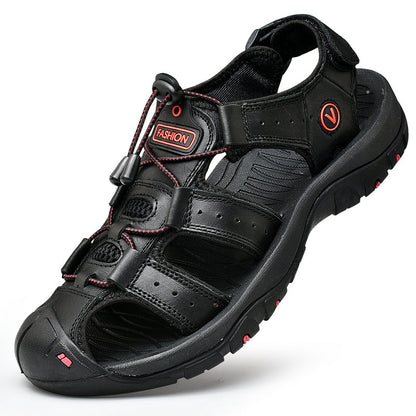 FELIX - Bequeme Outdoor-Ledersandalen