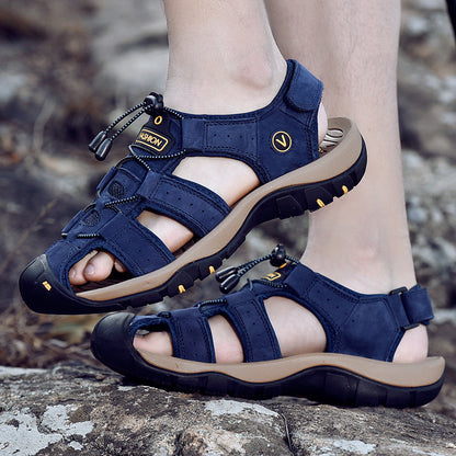 FELIX - Bequeme Outdoor-Ledersandalen