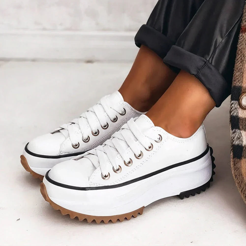 JULIA - Elegante Plateau-Schuhe