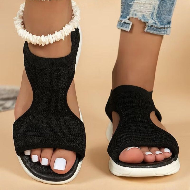 HANNE – Strick Komfortsandalen