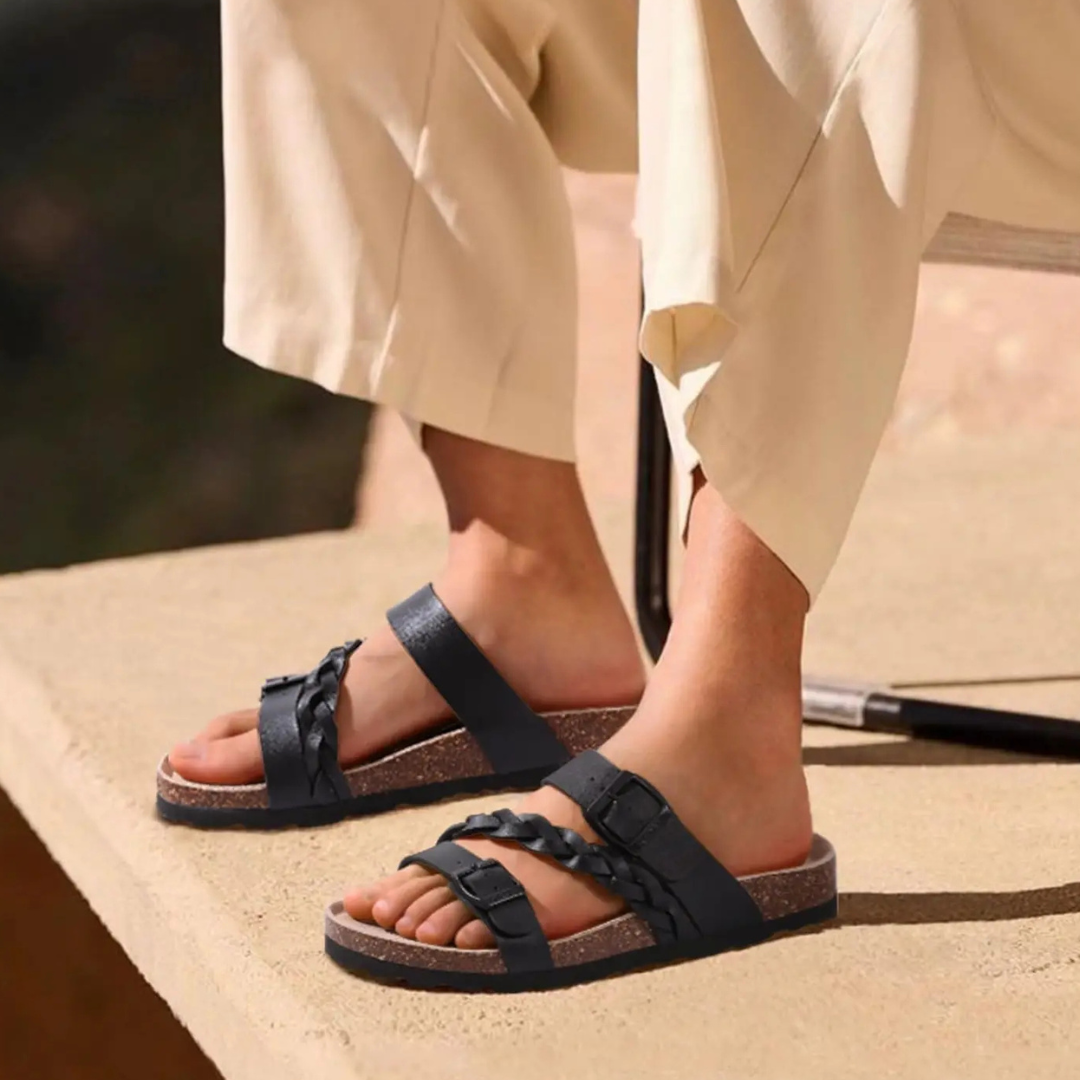 KLARA – Flechtsandalen