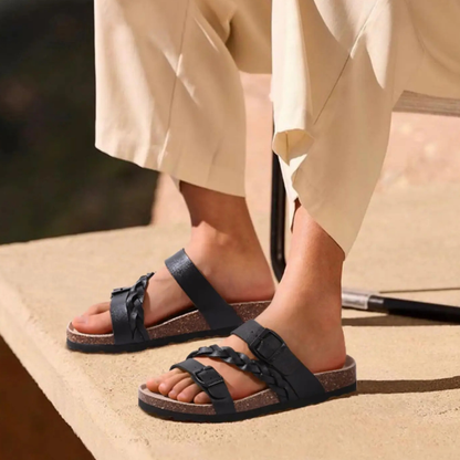 KLARA – Flechtsandalen