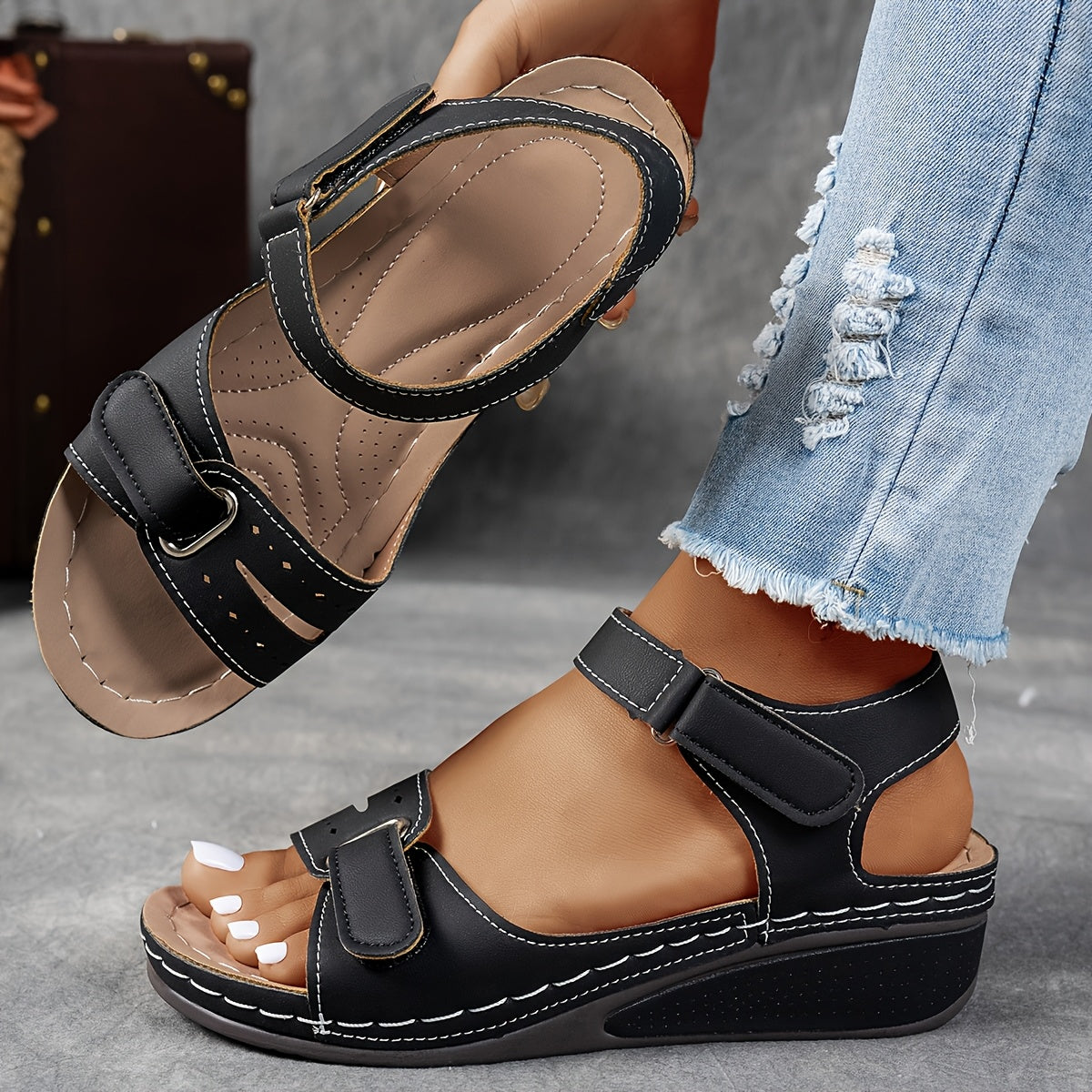 Anneliese – Orthopädische Komfortsandalen