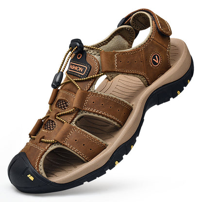 FELIX - Bequeme Outdoor-Ledersandalen