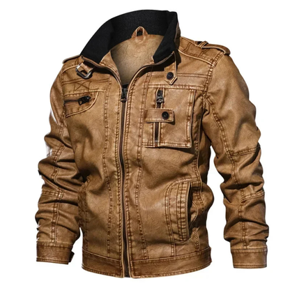 CHRIS - Lederjacke