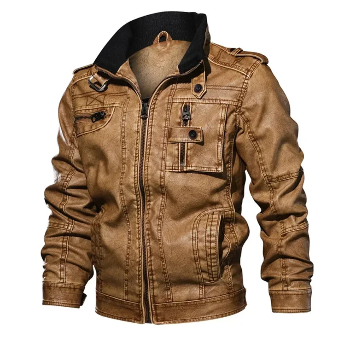 CHRIS - Lederjacke