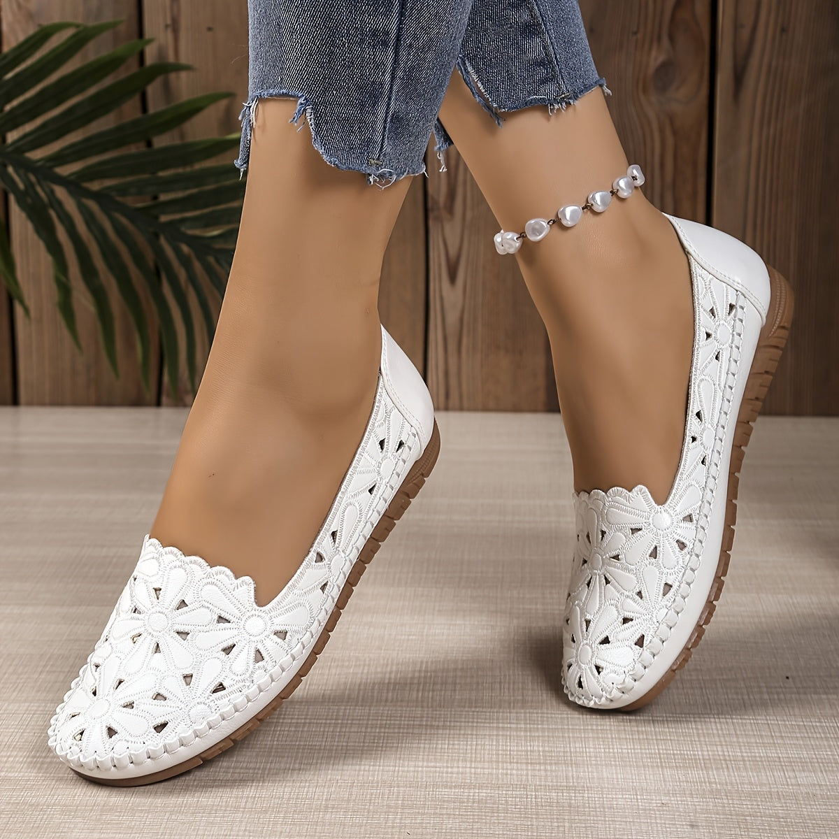 LUISA - Floralen Ballerinas