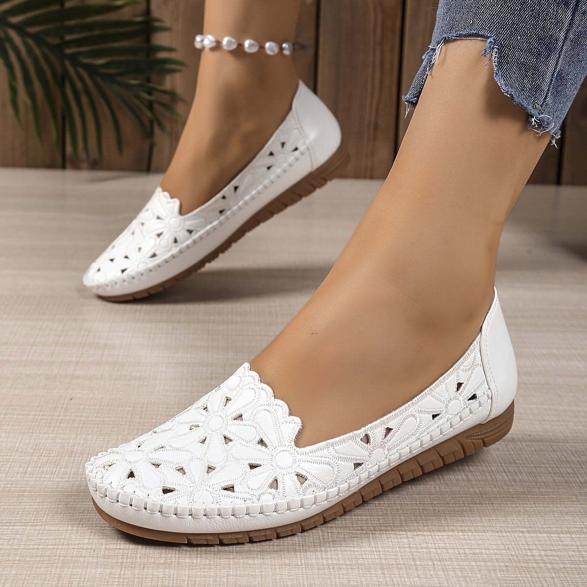 LUISA - Floralen Ballerinas