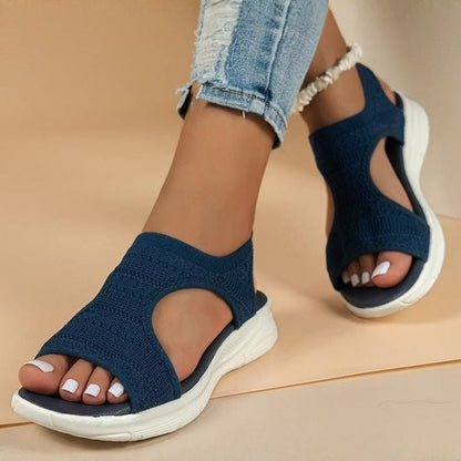 HANNE – Strick Komfortsandalen
