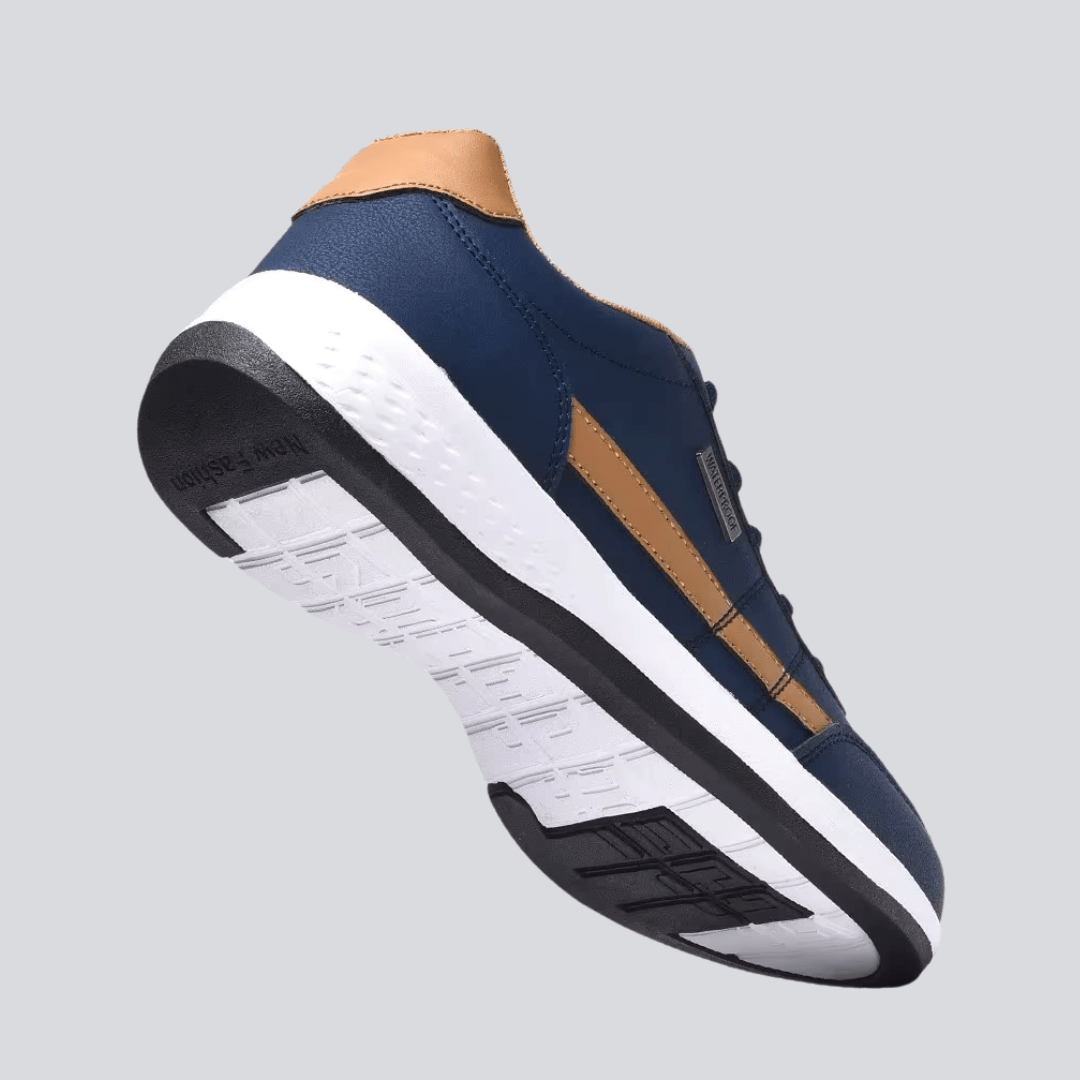 DIETER™ | Stylische Ledersneaker