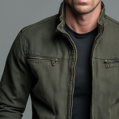 FRIEDRICH – Vintage Jacke mit Reißverschluss