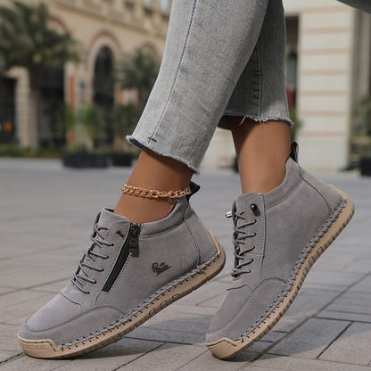 ELARA – Komfort Sneaker mit Reißverschluss