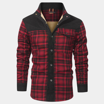 PAUL - Gefüttertes Flanelljacke