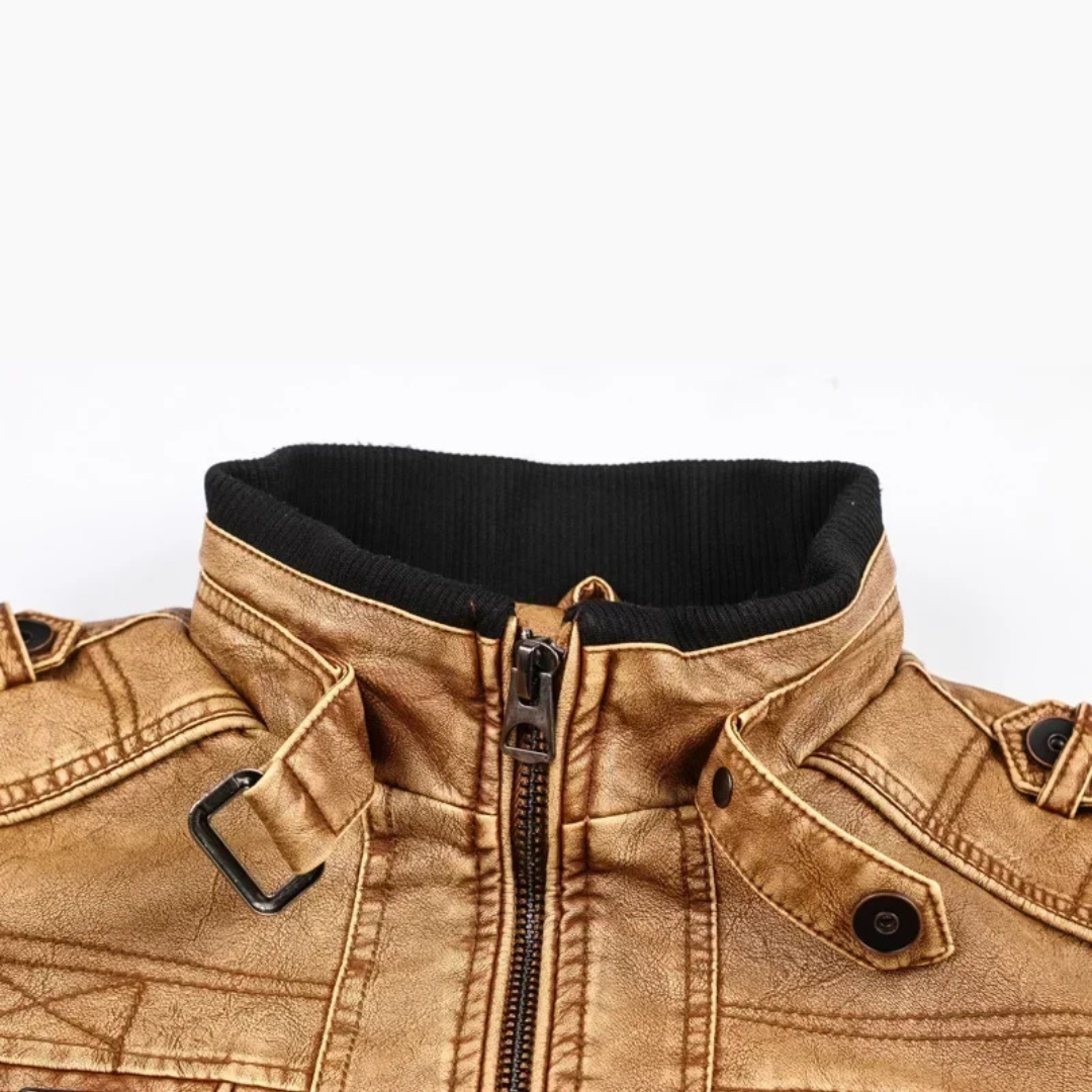 CHRIS - Lederjacke