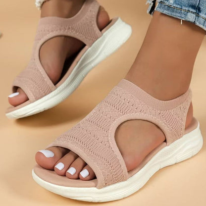 HANNE – Strick Komfortsandalen