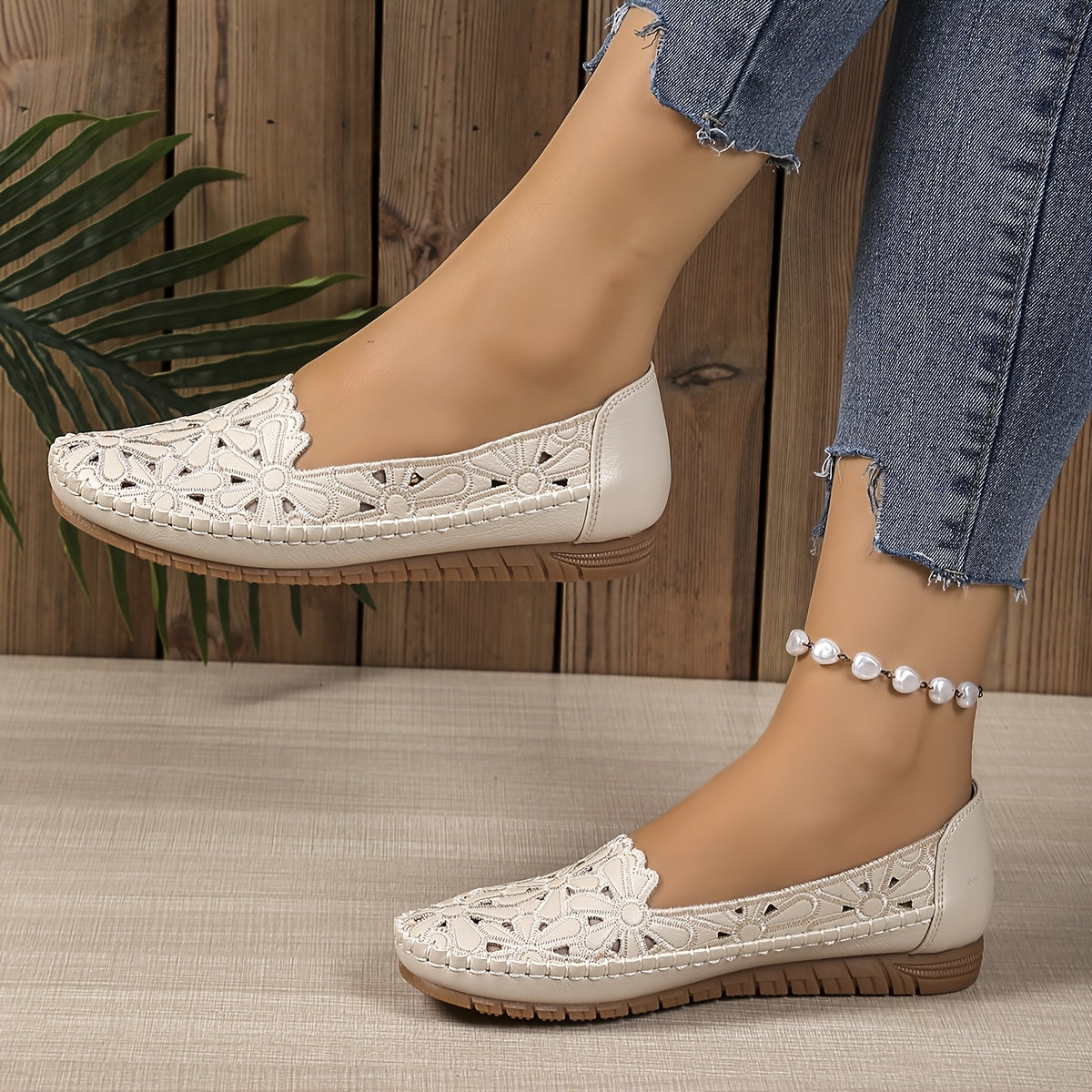 LUISA - Floralen Ballerinas