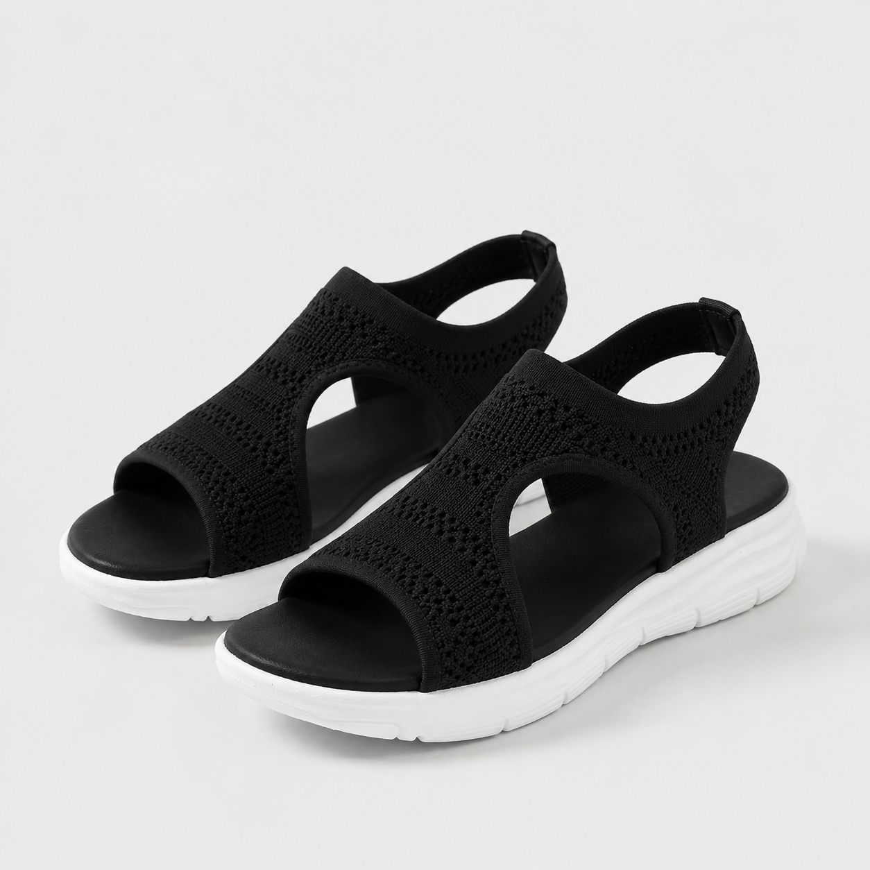 HANNE – Strick Komfortsandalen