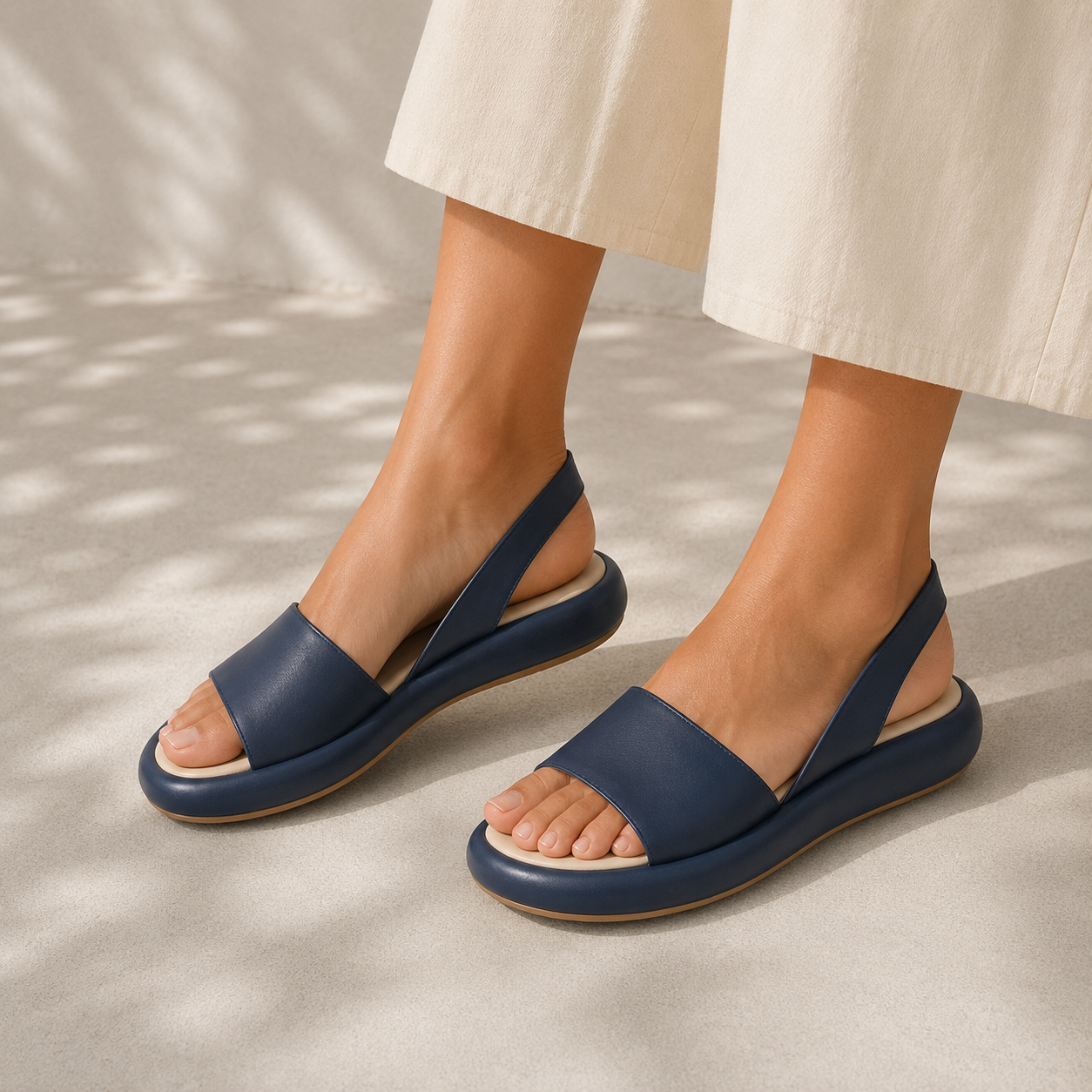MAREIKE – Leichte Keilsandalen