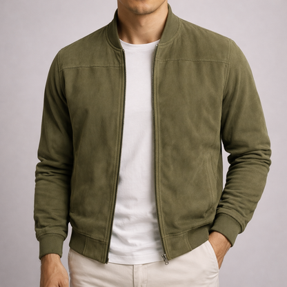 ALEXANDER - Wildleder Bomberjacke