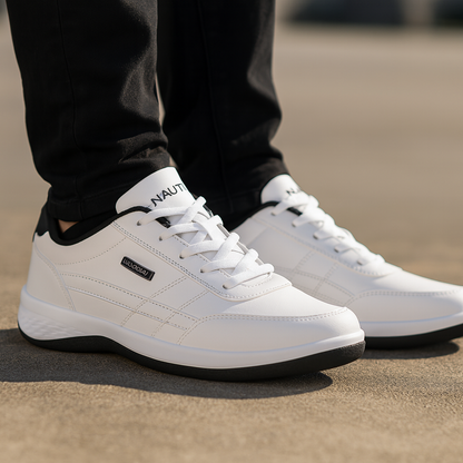 DIETER™ | Stylische Ledersneaker