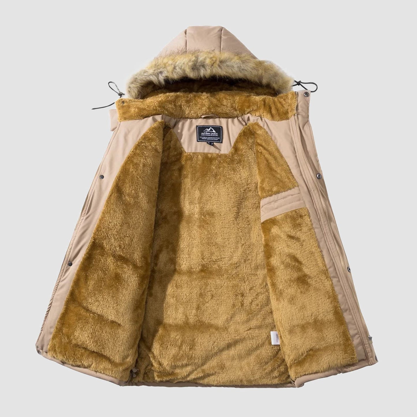 ÅLESUND - Fleecegefütterter Parka