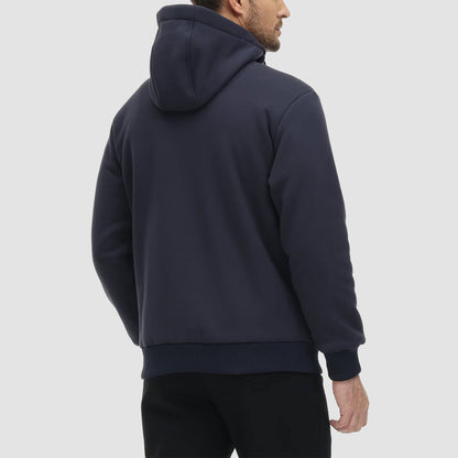 ODENSE - Fleecegefütterter Kapuzenzipper