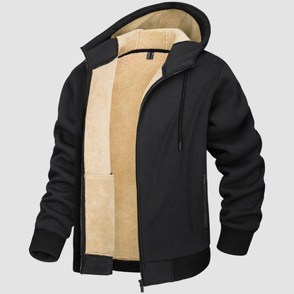 ODENSE - Fleecegefütterter Kapuzenzipper