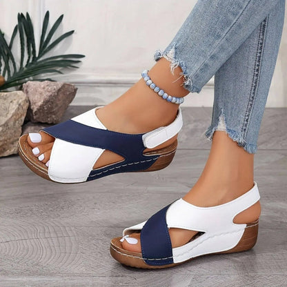 SABINE – Kreuzriemen Komfortsandalen
