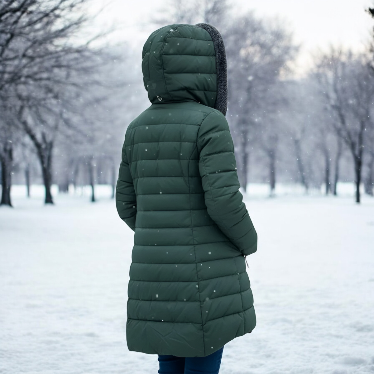 SERENA™ – Gefütterter Wintermantel mit Kapuze