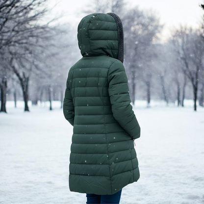 SERENA™ – Gefütterter Wintermantel mit Kapuze