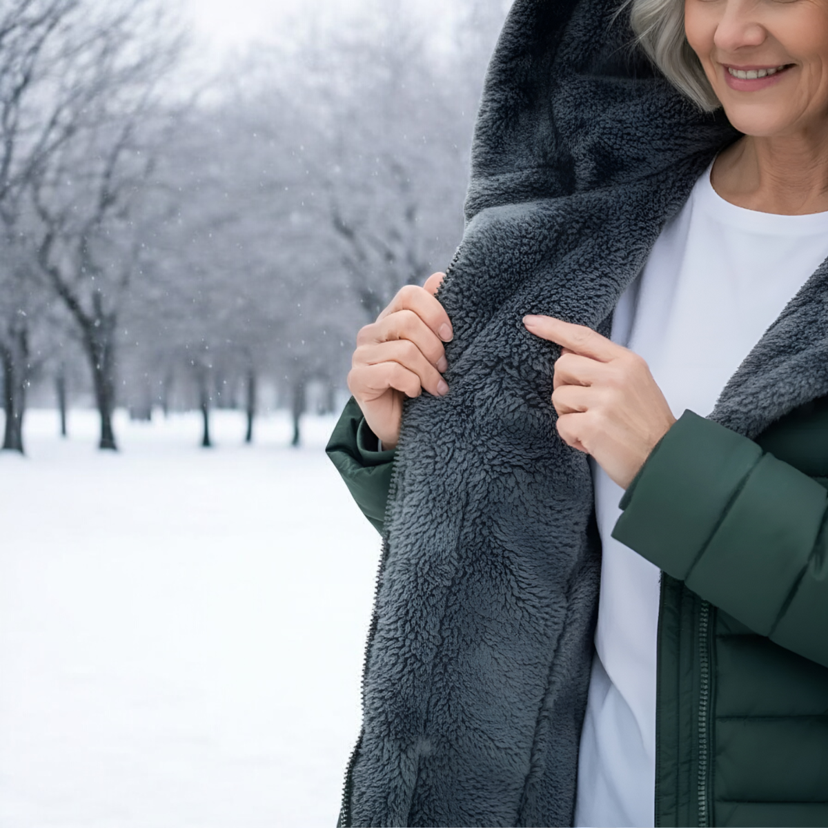 SERENA™ – Gefütterter Wintermantel mit Kapuze